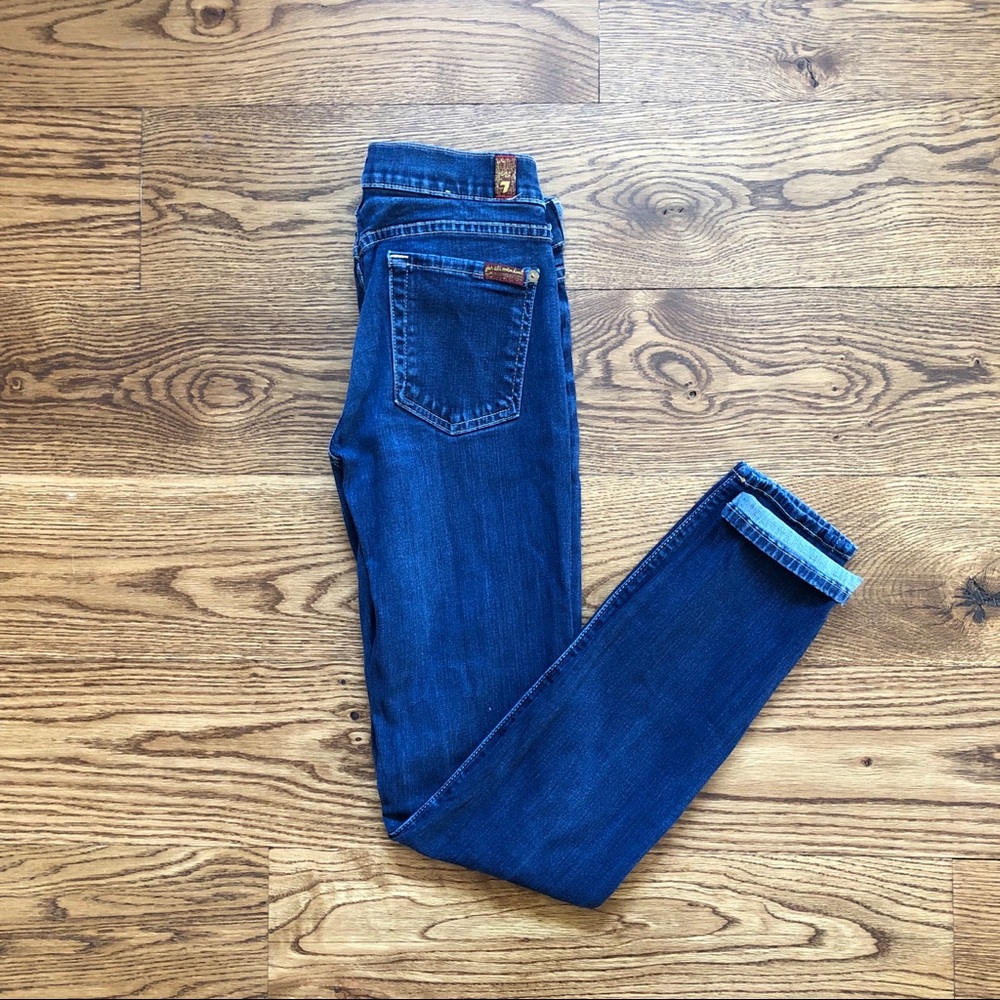 7 For All Mankind Women’s Skinny Jeans- Size 26